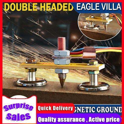 Welding Ground Clamp Tool Switchable Welding Head