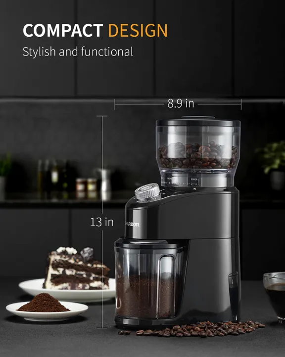 Shardor Conical Burr Coffee Grinder (CG845B) Lazada PH