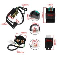 ‘；【。 CDI Box Ignition Coil Regulator Rectifier Relay Solenoid Kit For 50Cc 70Cc 90Cc 110Cc 125Cc ATV Quad Scooter Dirt Bikes Taotao