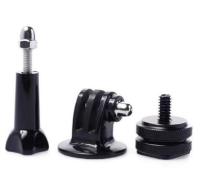 1/4  Swivel Hot Shoe Adapter Tripod Mount Screws for GoPro Hero 2 3 3+ 4