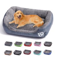 【LZ】 Dog Bed for Large Dogs Summer Washable Cat Mat Waterproof Mattress Rectangular Pet Cushion for Medium Large Dogs or Multiple