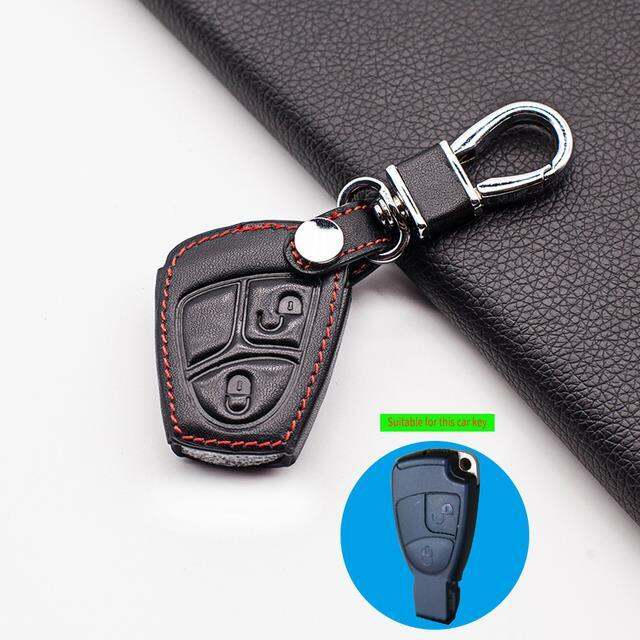 2-button-leather-car-key-cover-case-for-mercedes-benz-a-class-w169-b-c-e-s-r-c200e-260l-glk300-remote-control-key-cases