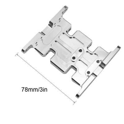 SCX10 Aluminum Alloy Metal Gearbox Mount Holder for 1/10 RC Crawler Axial SCX10