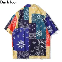 Dark Icon Bandana เสื้อโปโลสไตล์ฮาวายสําหรับผู้ชาย 2021