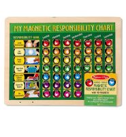 [แม่เหล็ก90ชิ้น] กระดานความรับผิดชอบ กระดานคุณธรรม &amp; ปฏิทินเดือน Melissa &amp; Doug My Magnetic Responsibility Chart หลากรุ่น 3789/9253  non-toxic รีวิวดีใน USA