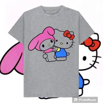 Cheap Clothes Y2k T-shirt Street Aesthetics T-shirt Cartoon Kuromi T-shirt  Hello Kitty Saying Print T-shirt Street Rock T-shirt Harajuku T-shirt Shirt  Spot Stock Free Shipping Women's Apparel