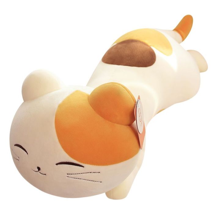 2023-หมอนแมวญี่ปุ่นหมอนอิงตุ๊กตาการ์ตูนน่ารักแมวนอนโซฟาหมอนของขวัญวันเกิดสาว