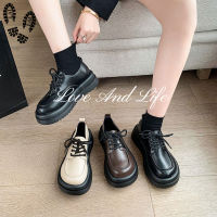 LAL Mary Janes Sepatu Slip On สำหรับผู้หญิงที่มีปิดห่วงและกันลื่นแต่เพียงผู้เดียว