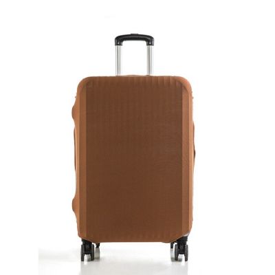 กระเป๋าเดินทางแบบเรียบง่ายหนาที่คลุมกระเป๋าเดินทางแบบยืดหยุ่น18-25นิ้วผ้าคลุมฝุ่นอุปกรณ์เสริมสำหรับเดินทาง