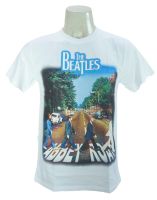 เสื้อวง THE BEATLES เสื้อผ้าแฟชั่น Rock เดอะบีเทิลส์ ไซส์ยุโรป PTB8040