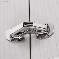 ✗ 90 Degree 3 Cabinet Hinges No-Drilling Bridge Shaped Spring Door Hinge For Cupboard Furniture With Screws