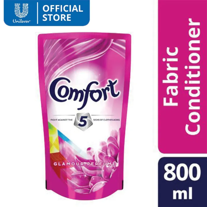Comfort Laundry Fabric Conditioner Glamour Care 800ml Pouch Lazada PH