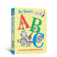 Original English edition Dr. Seusss ABC childrens learning letter Board vocabulary introduction Dr. Seuss pocket Liao Caixing recommendation form 0-3 years old young and young (Bright and Early Board)