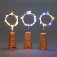 2M 20Led Glass Wine LED String Light Cork Shaped Wine Bottle Stopper Light Lamp Christmas Party Decoration Bottle Stopper Light