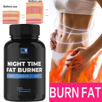 Night fat burner, L-carnitine supplement, blocks fat, reduces body fat