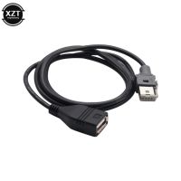 อะแดปเตอร์สาย Usb รถ4ขาสาย Usb สำหรับ Peugeot 207 307 308 408 508สำหรับ Rd9 Rd43 Rd45เครื่องเล่นซีดี