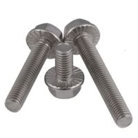 【cw】 M12x20/25/30/35/40-60mm 304 Flange External Hexagon socket Cap Bolts Screws ！