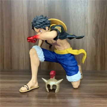 GK One Piece 26CM Anime Figure Wano Gear 4 Luffy 2 Head Pieces Statue  Figures Collectible Model Decoration Toy Christmas Gift