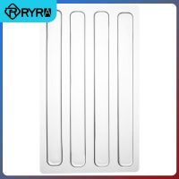 2/4/5PCS Furniture Wall Protection Mute Buffer Strip Silicone Handle Strip Perforation-free Decorative Door Stops