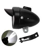 Đèn Pha Xe Đạp Hat Bãi Biển Cổ Điển Xe Đạp Lumen Cao Tầm Xa Đen