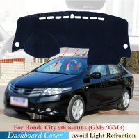 Dashboard Cover Protective Pad for Honda City 2008 2014 Car Accessories Dash Board Sunshade Carpet GM2 GM3 2009 2010 2013