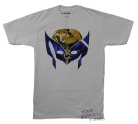 Wolverine Fill Mask X-Men Marvel Comics ที่ได้รับอนุญาตผู้ใหญ่เสื้อยืด