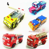 Mattel Planes Story Toy Car Fire Truck Glasses Uncle Mei Fire Truck Little Red Alloy Car