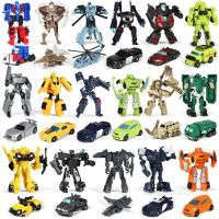 Mini Transformation Robot Kit ของเล่นรุ่น2 In 1 Deformed รถของเล่นหุ่นยนต์ของเล่นสำหรับของขวัญเด็ก Action Figure ของเล่นเด็ก