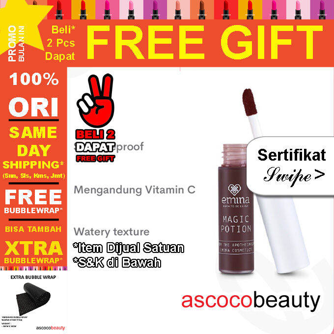 Emina Magic Potion Lip Tint Lazada Indonesia