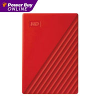 WD ฮาร์ดดิสพกพา (5TB, สีแดง) รุ่น My Pport