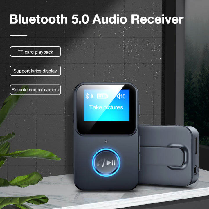 New Fashion Mini MP3 Player Bluetooth 5.0 Audio Receiver Adapter MP3