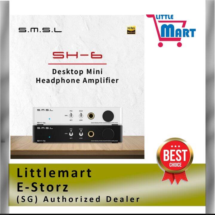 (SG) SMSL SH6 (SH6) Headphone Amplifier Lazada Singapore