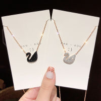 สร้อยคอจี้รูปหงส์ S Kalung สร้อยคือทำจากเหล็กไทเทเนียมสไตล์เกาหลีหงส์สร้อยคอจี้รูปหงส์จี้ไหปลาร้าโซ่ของขวัญวันเกิดของผู้หญิง