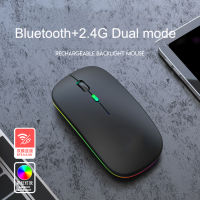 เม้าส์ไร้สาย ไร้เสียง มีแบตในตัว Silent Mouse Wireless 2.4G Rechargeable ไม่ใช้ถ่าน เมาส์บลูทูธ