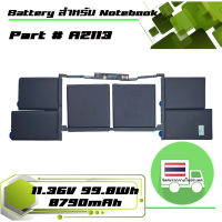 แบตเตอรี่ : AP battery เกรด Original สำหรับรุ่น Model A2141 Part # A2113