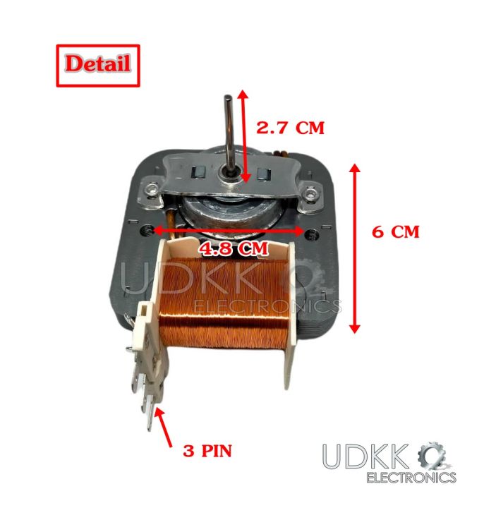 มอเตอร์พัดลมไมโครเวฟ-gal6309e-30-zd-3pin-gal6309e-30-zd-พัดลมระบายความร้อนพัดลม