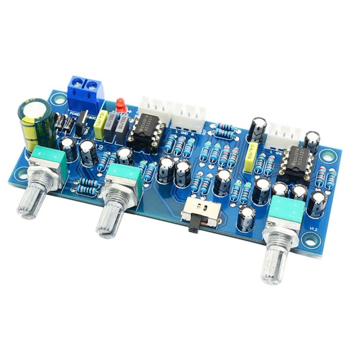 2-1-channel-subwoofer-preamp-board-low-pass-filter-pre-amp-amplifier-board-ne5532-low-pass-filter-bass-preamplifier
