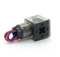 QDLJ-Gogo Plug Solenoid Valve Connector Din43650 Good Quality Solenoid Coil Connector For Valve Solenoid Coil