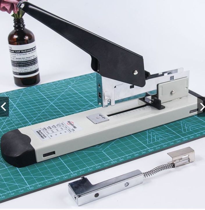heavy-deuty-stapler-เครื่องเย็บกระดาษ-ขนาดใหญ่-แม็กเย็บกระดาษ-ชนิดตั้งโต๊ะ-รองรับงานพิมพ์สูงสุด100หน้า-พร้อมประกันร้าน-มีบริการเก็บเงินปลายทาง