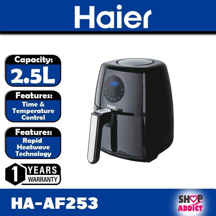 Haier 2.5L Digital Air Fryer HAAF253 Lazada
