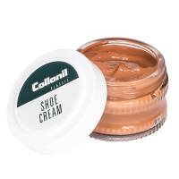 Collonil Shoe cream 50 ml.  โคโรนิล ชูส์ครีม สีแมนเดล ช่วยปกปิด ฟื้นฟู ซ่อมแซมสีสำหรับกระเป๋า,รองเท้า,เฟอร์นิเจอร์หนัง ให้ดูสดใสสวยงาม (Mandel)