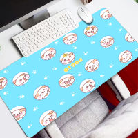 Cartoon Large Gaming Mousepads Keyboard Mouse Pad Computer Anime Cute Gamer Tablet Desk Non-slip Mousepad with Edge Locking XL Office Play Mice Mats 90x40CM