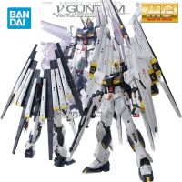 ตุ๊กตาขยับแขนขาได้อะนิเมะ Bandai RX-93ชุดประกอบโมเดลมก. พร้อมของเล่นแบบชุดสะสมหุ่นประกอบหุ่นยนต์ของขวัญสำหรับเด็กผู้ชาย