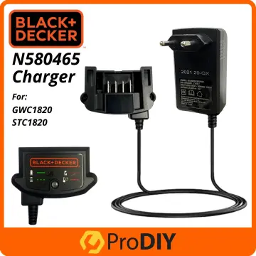 Black decker screwdriver online charger