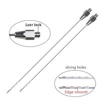 Autoclavable Slicing Holes Liposuction Cannula Luer Lock Needle For Fat Grafting