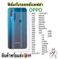 ฟิล์มหลังกันรอยเคฟล่า สติ๊กเกอร์เคฟล่า OPPO มีทุกรุ่น A57 A77 A31 A91 A92 A93 A94 A95 A96 A15 A15S A16 A16K A5 A9 A83