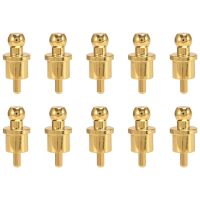 10Pcs Gold Plated RCA Plug Cap Short-Circuit Socket, Phono Connector RCA Shielding Jack Socket Protect Cover Caps