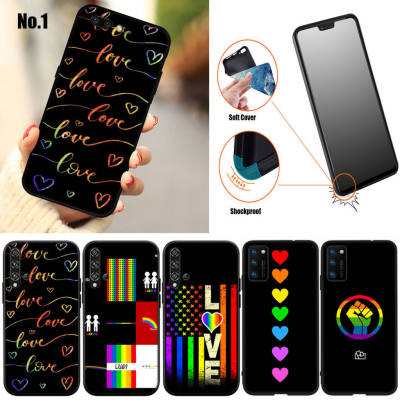 73GNN Love is Love Rainbow LGBT อ่อนนุ่ม High Quality ซิลิโคน TPU Phone เคสโทรศัพท์ ปก หรับ Huawei P10 P20 P30 Pro Lite Y5P Y6 Y6P Y7A Y8P Y9A Y8S Y9S Y7 Y9 Prime