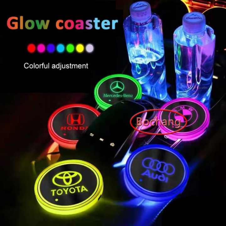 Cars Neon Lights Light-Up Water Bottle