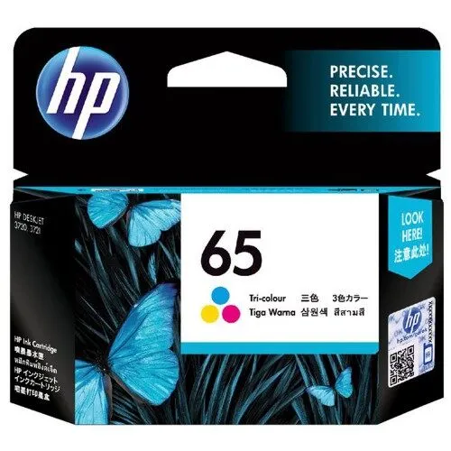 HP 65 Original Ink Cartridge HP 65 Tri Color hp-65-original-ink-cartridge-hp-65-tri-color